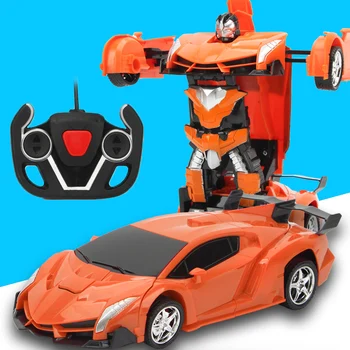 XYCQ RC Automobilių Transformacijos Robotai Sporto Transporto priemonės Modelio, Robotai Žaislai, Kietas Deformacijos Automobilių Vaikams, Žaislai, Dovanos Berniukams