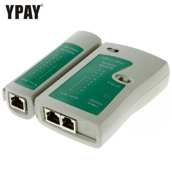 YPAY Tinklo testeris rj45 įrankis vielos RJ11 rj12 ryšio telefono 8p8c 6p4c rg45 rg rj 45 interneto 8p ethernet kabelis lan serijos bandymas