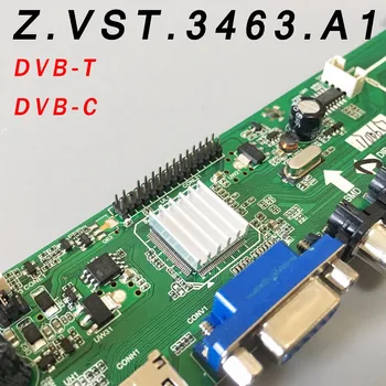 Z. VST.3463.A1 V56 V59 Universalus LCD Vairuotojo Lenta Parama DVB-T2 TV Lenta+7 pagrindinis Jungiklis+IR
