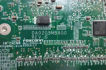 ZG5 Plokštė MBS0506001 DA0ZG5MB8G0 N270 1,6 Ghz CPU, Acer aspire one ZG5 A110 A150 Nešiojamas Plokštė išbandyti darbas