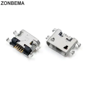 ZONBEMA 50pcs/daug Originalių Micro USB Įkrovimas Doko Jungtis Uosto Huawei Y511 Y530 Y535 Y560 Y600 Y610 Y520
