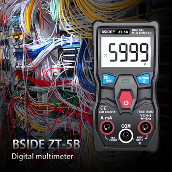 ZT-5B Skaitmeninis Multimetras Belaidžio Smart T-RMS Voltmeter Ammeter Auto Asortimentą Pažangi Skenavimo True RMS Matavimo