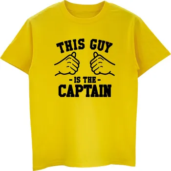 Šis Vaikinas Yra Kapitonas Marškinėliai Valtimis Dovanų Idėjos Jam Tėtis Drabužių Buriavimo Marškinėliai Jūrmylių T-Shirt Tėvas Marškinėlius Mens Tees