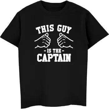 Šis Vaikinas Yra Kapitonas Marškinėliai Valtimis Dovanų Idėjos Jam Tėtis Drabužių Buriavimo Marškinėliai Jūrmylių T-Shirt Tėvas Marškinėlius Mens Tees