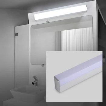 Šiuolaikinių led veidrodėlio lemputė 12W 16W 22W darbo patalpoje skaitykla Naktiniai LED sienos lempos 85-265V Akrilo sienos montuojamas vonios kambario apšvietimas