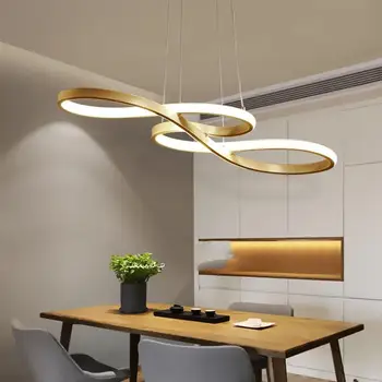 Šiuolaikinės AluminumPendant Šviesos Apšvietimas LED Pakabukas Lempa, miegamojo Lovos, Valgomojo Viešbutis Loft Namų Puošmena Kabo Lempa