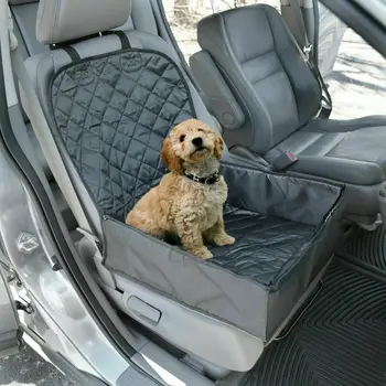 Šuo Automobilių Sėdynės Padengti 2 in 1 Pet Booster Seat neslidus Vandeniui Kabrioletas Kilimėlis