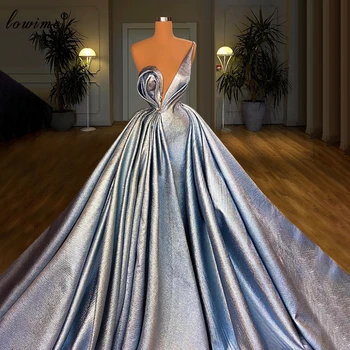Šviesiai Mėlynos Spalvos Elegantiška Prom Dresses Ilgai Moterims, Vakaro Suknelės, Vestuvių Grupė Haute Couture 