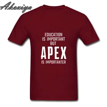 Švietimas yra Svarbus, bet APEX yra Importanter T-Shirt Vyrai Žaidimas 