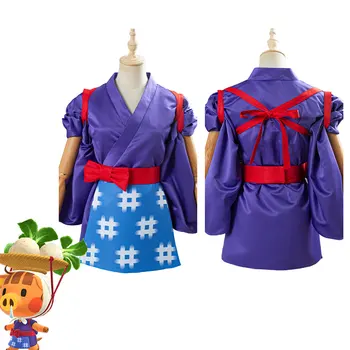 Žaidimo Gyvūnų Cosplay Kirtimo Daisy Mae Cosplay Kostiumas Moterims Kimono Apranga Helovinas Karnavaliniai Kostiumai