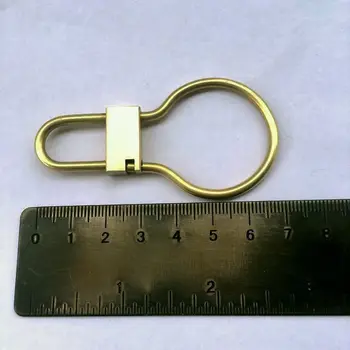 Žalvario, Vario Moliūgas Užraktas Keychains Raktų Žiedas Key Chain Įrašą Kablys Sagtis Vyrai Metalo Aukso Raktus Savininkui paketų prižiūrėtojų raktinę 