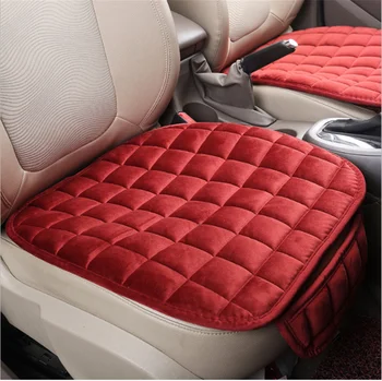Žiemos automobilių sėdynės, neslidžia trijų dalių backless pliušas pagalvės Auto dalys Ford Transit 