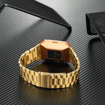 Žiūrėti Juostos Fitbit Joninių Nerūdijančio Plieno Metalo Pakeitimo Riešo Dirželis Fitbit Joninių Smart Watch Band Apyrankę, Dirželį Žiūrėti