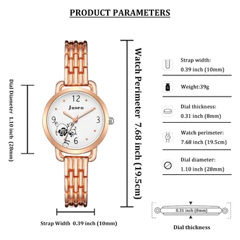 Žiūrėti Moterų, Prabangos Prekės Kvarciniai Laikrodžių Mados Kūrybinės Dizaino Laisvalaikio Rose Gold Nerūdijančio Plieno Diržas Moterų Laikrodžiai Reloj Mujer